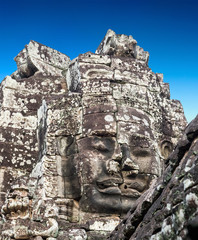 Fototapeta na wymiar Bayon temple, Angkor, Cambodia