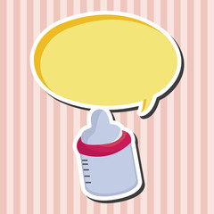 Feeding bottle theme elements