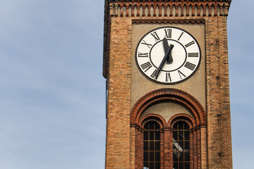 Tower Detail with Clock