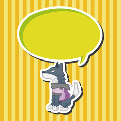 animal dog cartoon theme elements