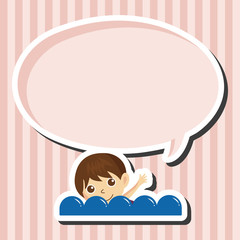 swimmer theme elements