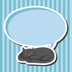 animal cat cartoon theme elements