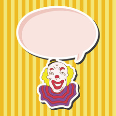 circus clown theme elements vector,eps