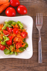 Vegetable salad. 