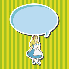 alice in wonderland theme elements