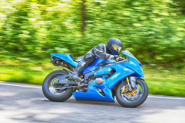 Obraz premium Motorbike racing