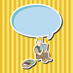 student cartoon theme elements