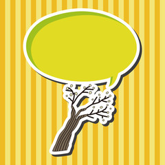 tree theme elements vector,eps