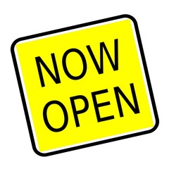 Now open black stamp text on yellow background