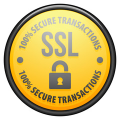 SSL 100% Secure Transactions