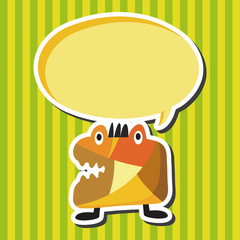 bizarre monster flat icon elements,eps10