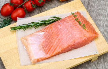 Salted salmon