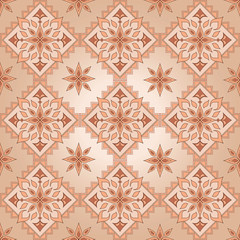 Seamless texture on a beige background.