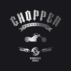 chopper motorcycle