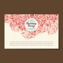 Beautiful vintage invitation cards layouts