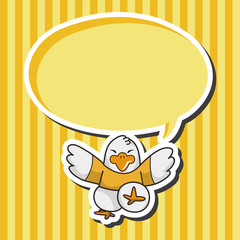 Animals play football cartoon theme elements