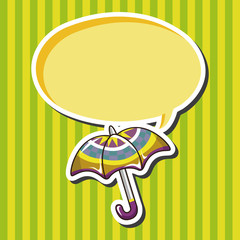 Umbrella theme elements vector,eps