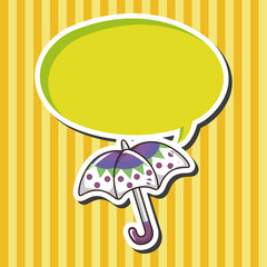 Umbrella theme elements vector,eps