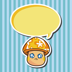 mushroom cartoon theme elements vector,eps