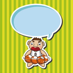 basketball player elements vector,eps