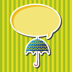 Umbrella theme elements vector,eps