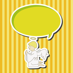 angel theme elements vector,eps