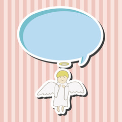 angel theme elements vector,eps