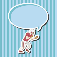 football player theme elements vector,eps