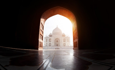 Taj Mahal view