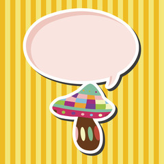 mushroom cartoon theme elements vector,eps