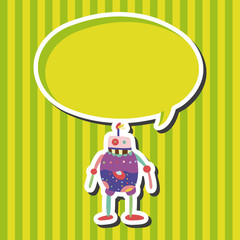 robot theme elements vector,eps