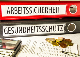 Arbeitssicherheit, Gesundheitsschutz (Aktenordner)