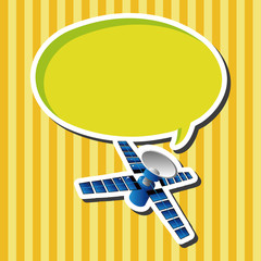 Space Satellite theme elements vector,eps