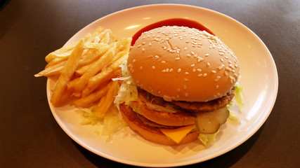 Fast Food set who called junk food. But we also like to eat  