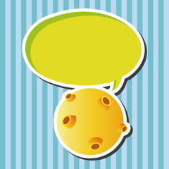 Space planet theme elements vector,eps