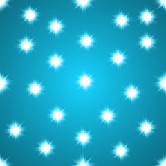 Wallpaper seamless from glittering stars. Vector illustration