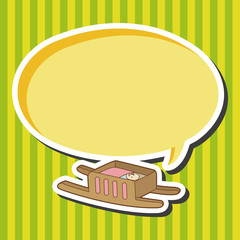 baby bed theme elements