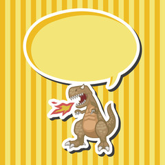 dinosaur cartoon theme elements vector,eps