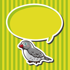 bird cartoon theme elements vector,eps