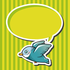 bird cartoon theme elements vector,eps