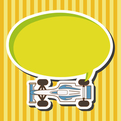 racing car theme elements vector,eps