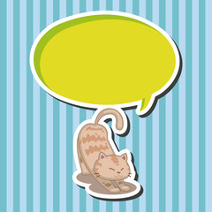 cat theme elements vector,eps