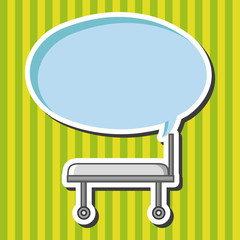 Sickbed theme elements