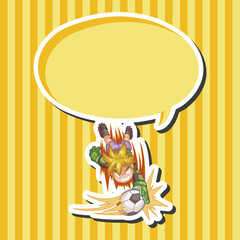 Sport soccer player theme elements vector,eps