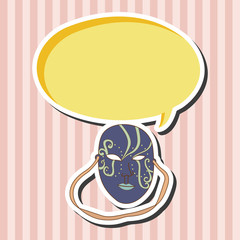 party mask theme elements