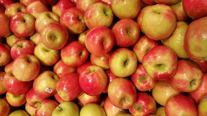 Apples at a Produce Stand