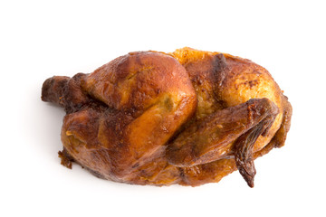 Halbes gebratenes Hähnchen