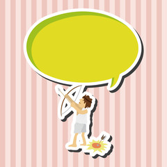 people cartoon character theme elements