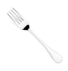 Fork isolated on white. Vector illustration