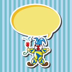 circus clown theme elements